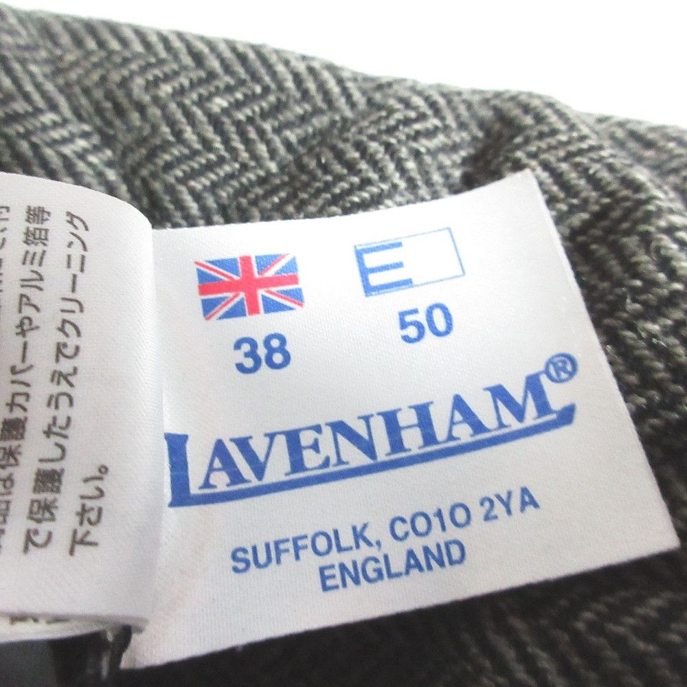 Other Other Lavenham Herringbone Wool Quilted Coat Textile Outerwear 14A-WV-LT DUTY FREE for USA Size ONE SIZE - 9 Thumbnail