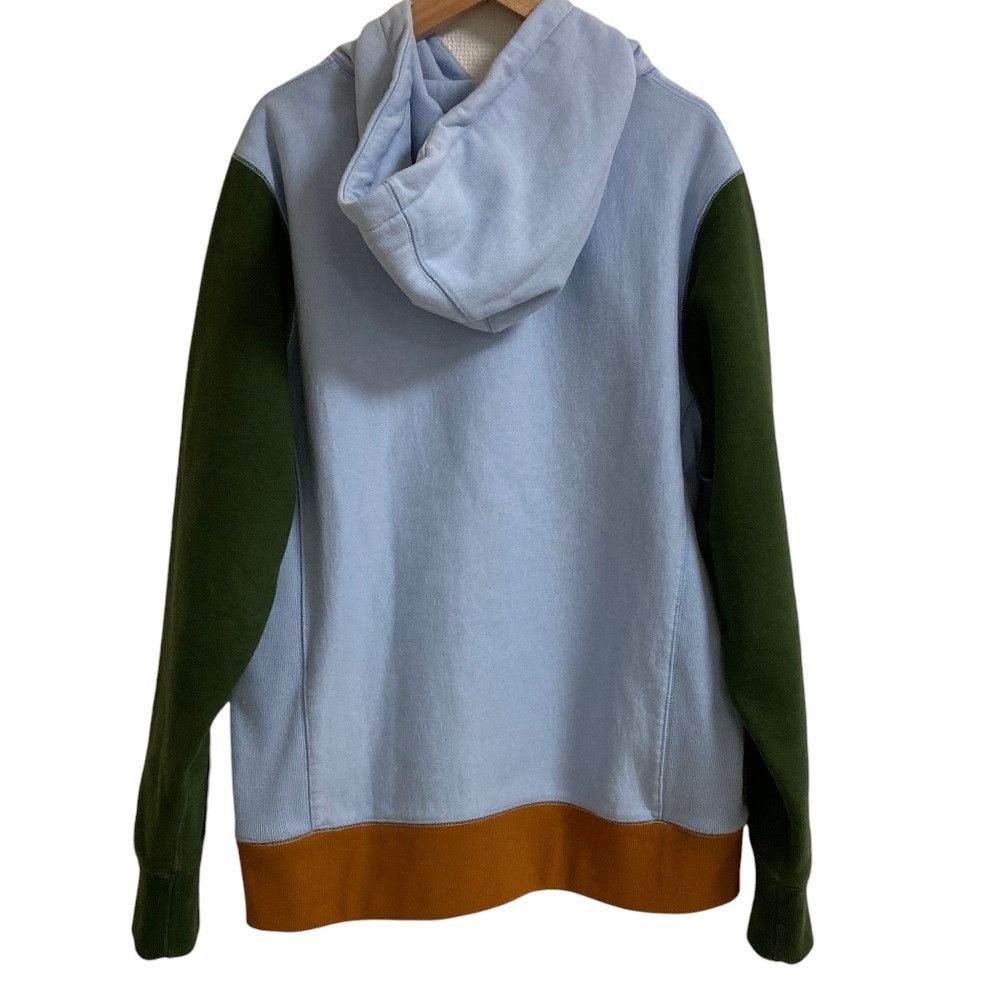 Maison Kitsune Maison Kitsune Maison Kitsune Varsity Fox Colorblock Cotton Hoodie Textile Sweatshirts & Hoodies DUTY FREE for USA Size ONE SIZE - 3 Thumbnail