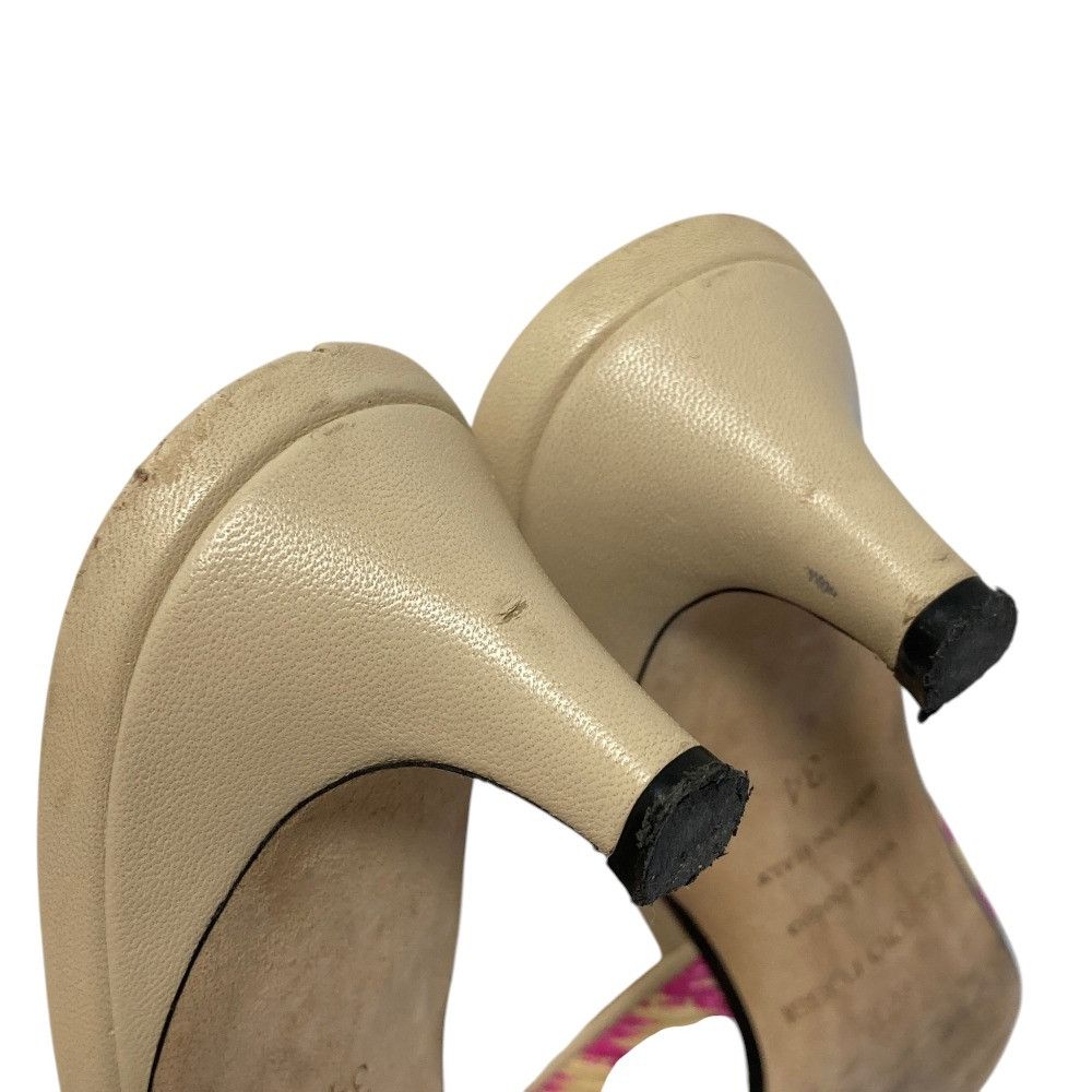 Other Other Sergio Rossi SR1 Raffia Mules Plant-based Shoes DUTY FREE for USA Size ONE SIZE - 12 Thumbnail