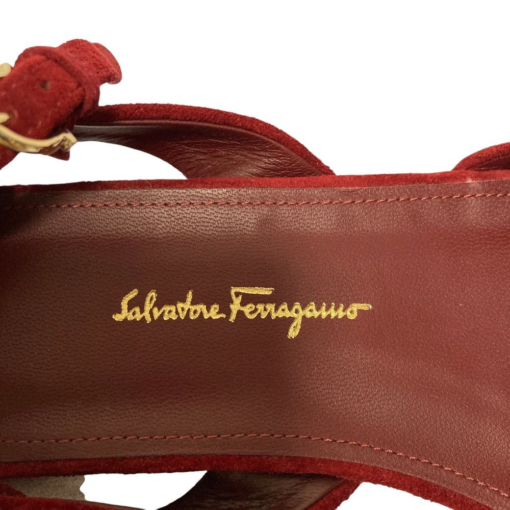 Salvatore Ferragamo Salvatore Ferragamo Salvatore Ferragamo Suede Platform Sandals Leather Shoes DUTY FREE for USA Size ONE SIZE - 8 Thumbnail