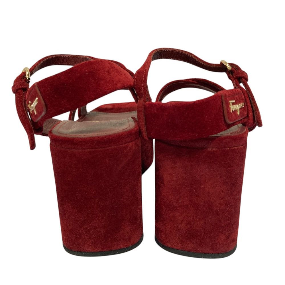 Salvatore Ferragamo Salvatore Ferragamo Salvatore Ferragamo Suede Platform Sandals Leather Shoes DUTY FREE for USA Size ONE SIZE - 5 Thumbnail