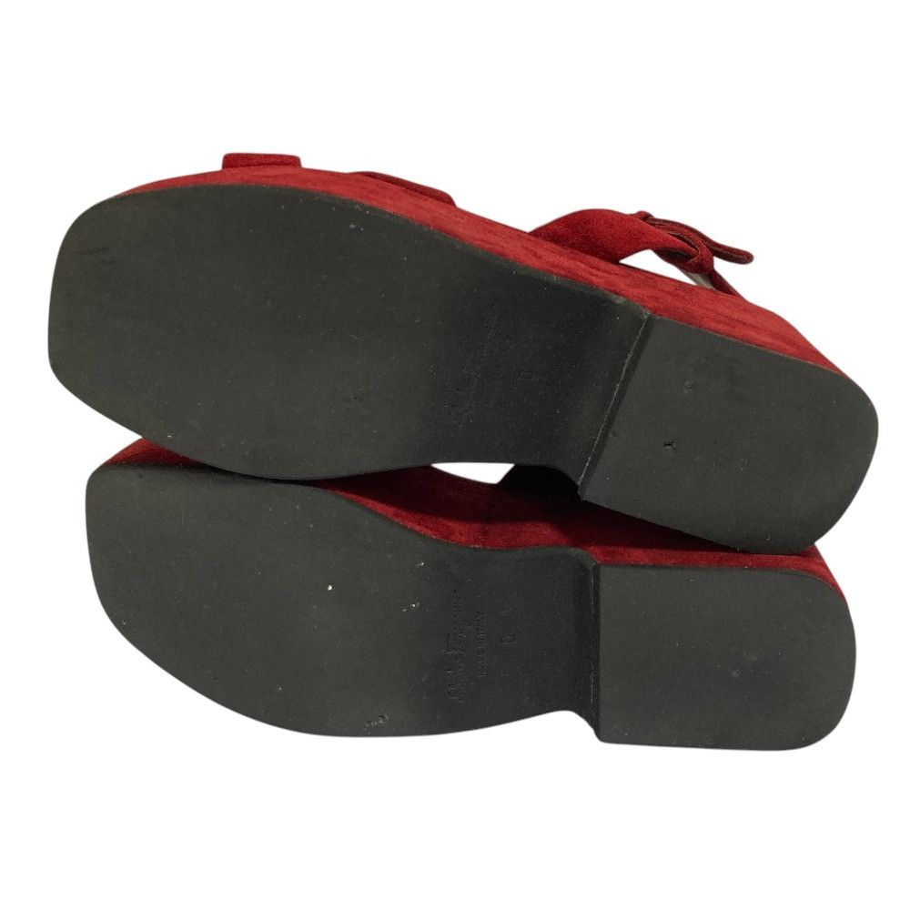 Salvatore Ferragamo Salvatore Ferragamo Salvatore Ferragamo Suede Platform Sandals Leather Shoes DUTY FREE for USA Size ONE SIZE - 4 Thumbnail