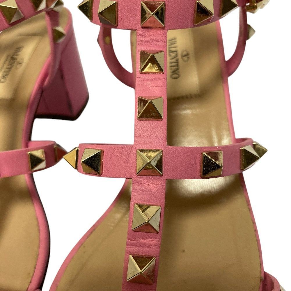 Valentino Valentino Valentino Garavani Leather Rockstud Sandals Leather Shoes DUTY FREE for USA Size ONE SIZE - 12 Thumbnail