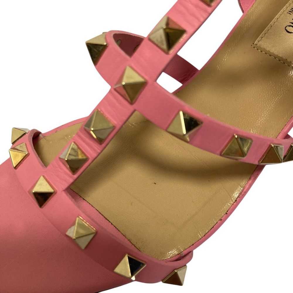 Valentino Valentino Valentino Garavani Leather Rockstud Sandals Leather Shoes DUTY FREE for USA Size ONE SIZE - 10 Thumbnail