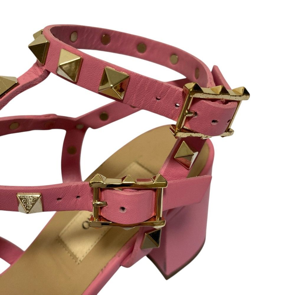 Valentino Valentino Valentino Garavani Leather Rockstud Sandals Leather Shoes DUTY FREE for USA Size ONE SIZE - 13 Thumbnail