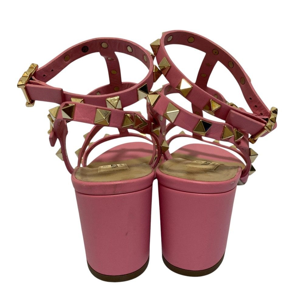 Valentino Valentino Valentino Garavani Leather Rockstud Sandals Leather Shoes DUTY FREE for USA Size ONE SIZE - 4 Thumbnail