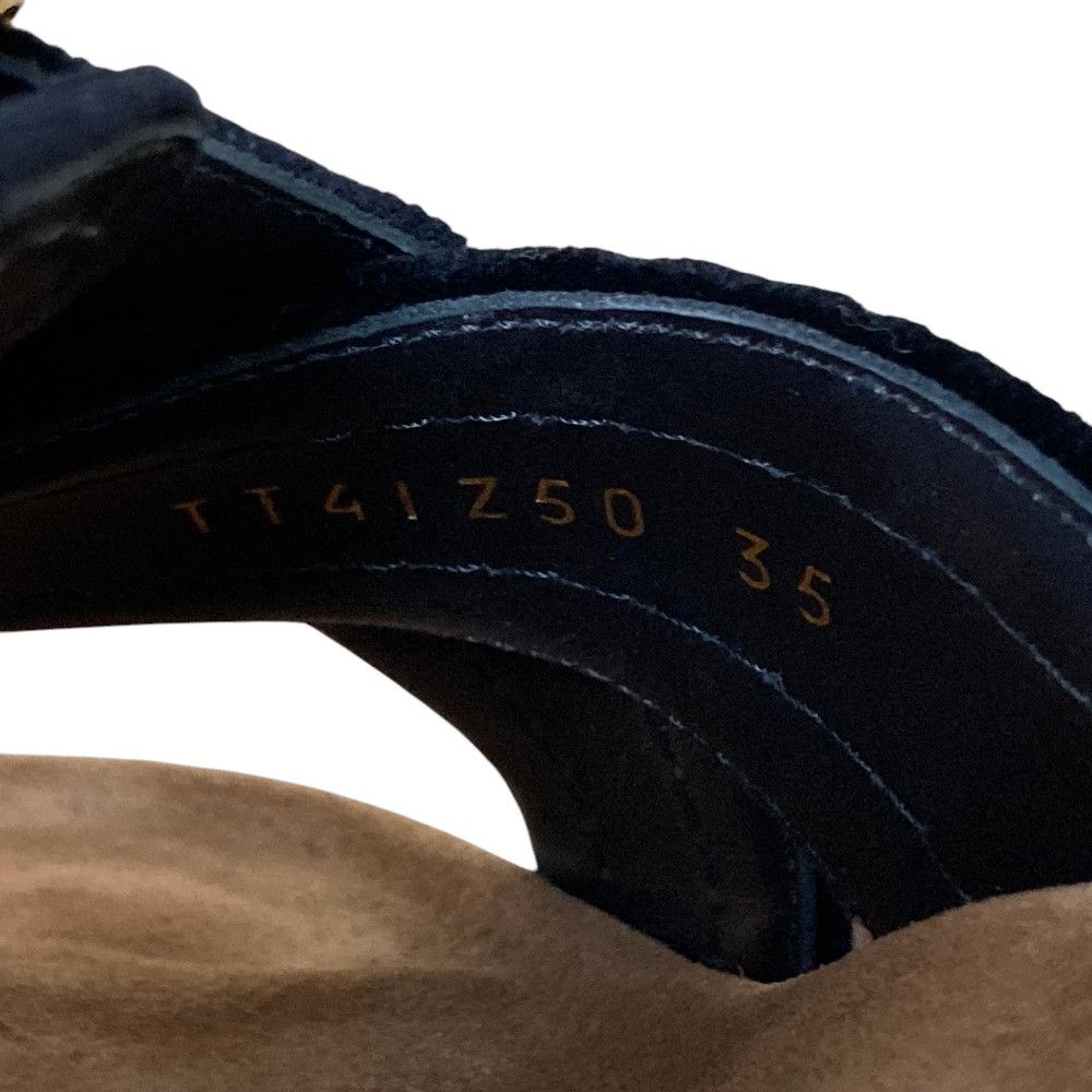 Valentino Valentino Valentino Garavani Leather Slide Sandals Leather Shoes DUTY FREE for USA Size ONE SIZE - 8 Thumbnail