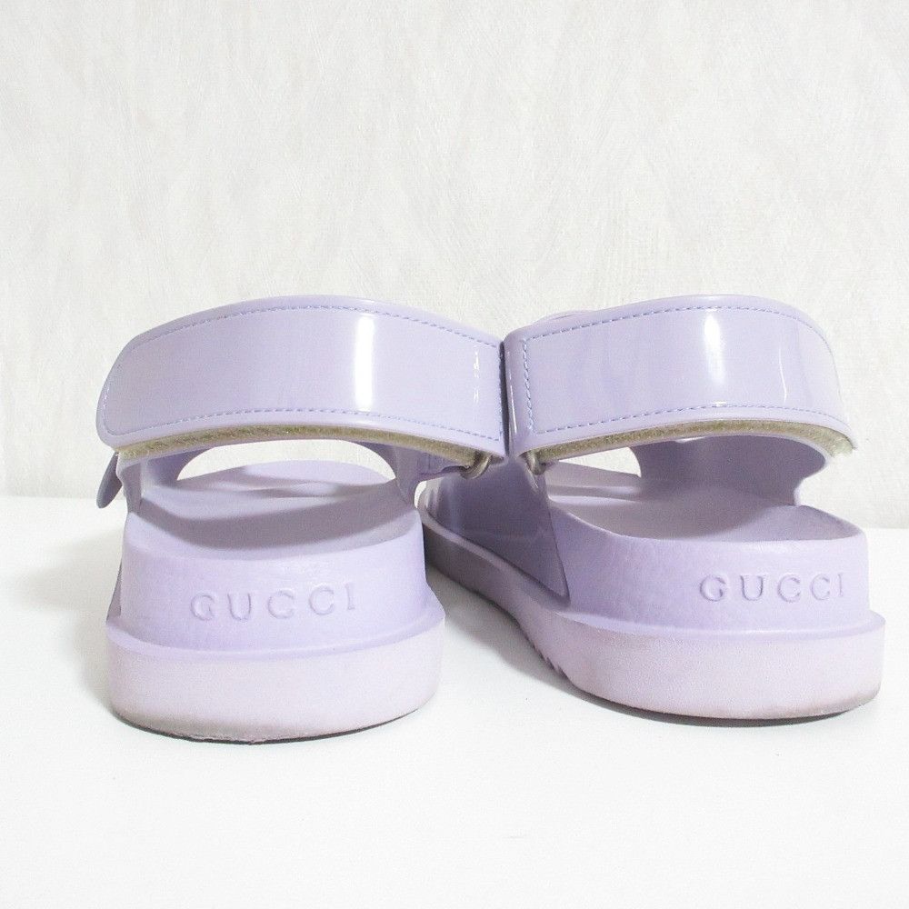 Gucci Gucci Gucci Mini Double G Rubber Sole Sandals Plastic / Synthetic Shoes 660243 DUTY FREE for USA Size ONE SIZE - 3 Thumbnail