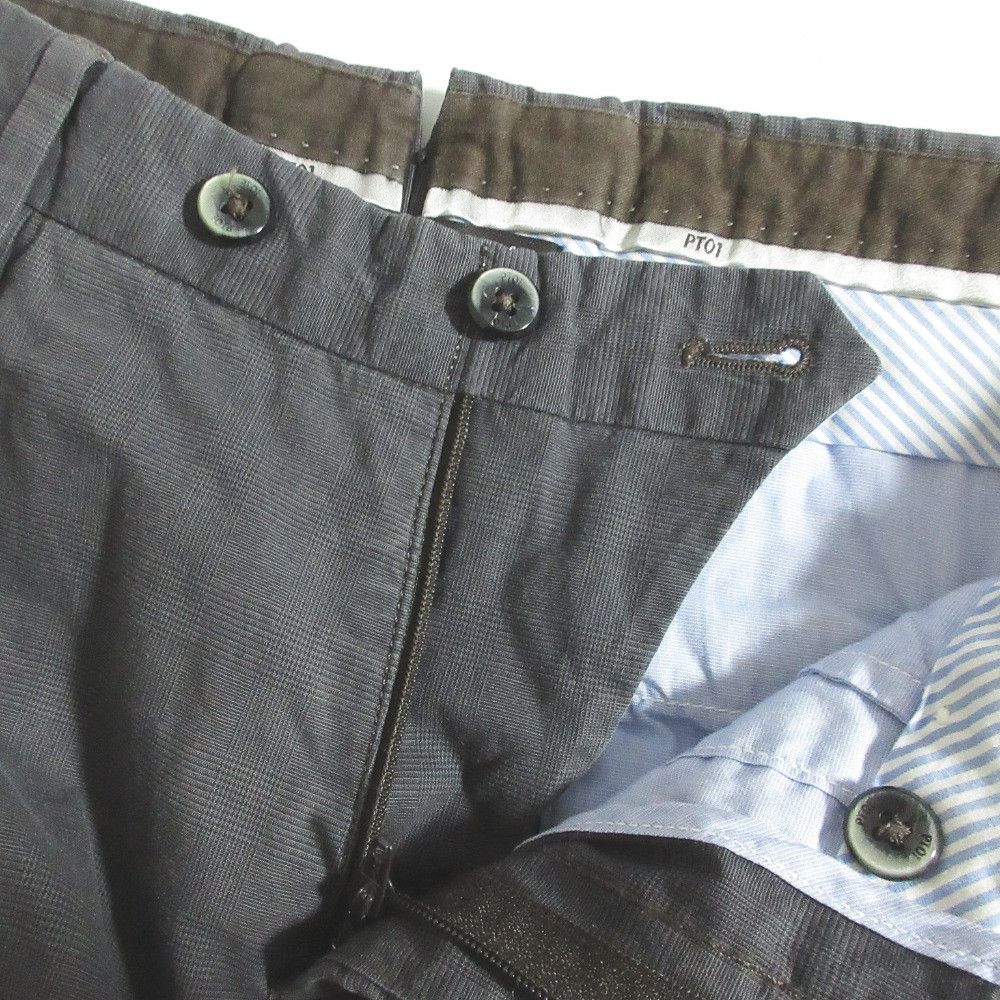 Other Other PT01 Glen Check Cotton Pants Textile Pants DUTY FREE for USA Size ONE SIZE - 4 Thumbnail