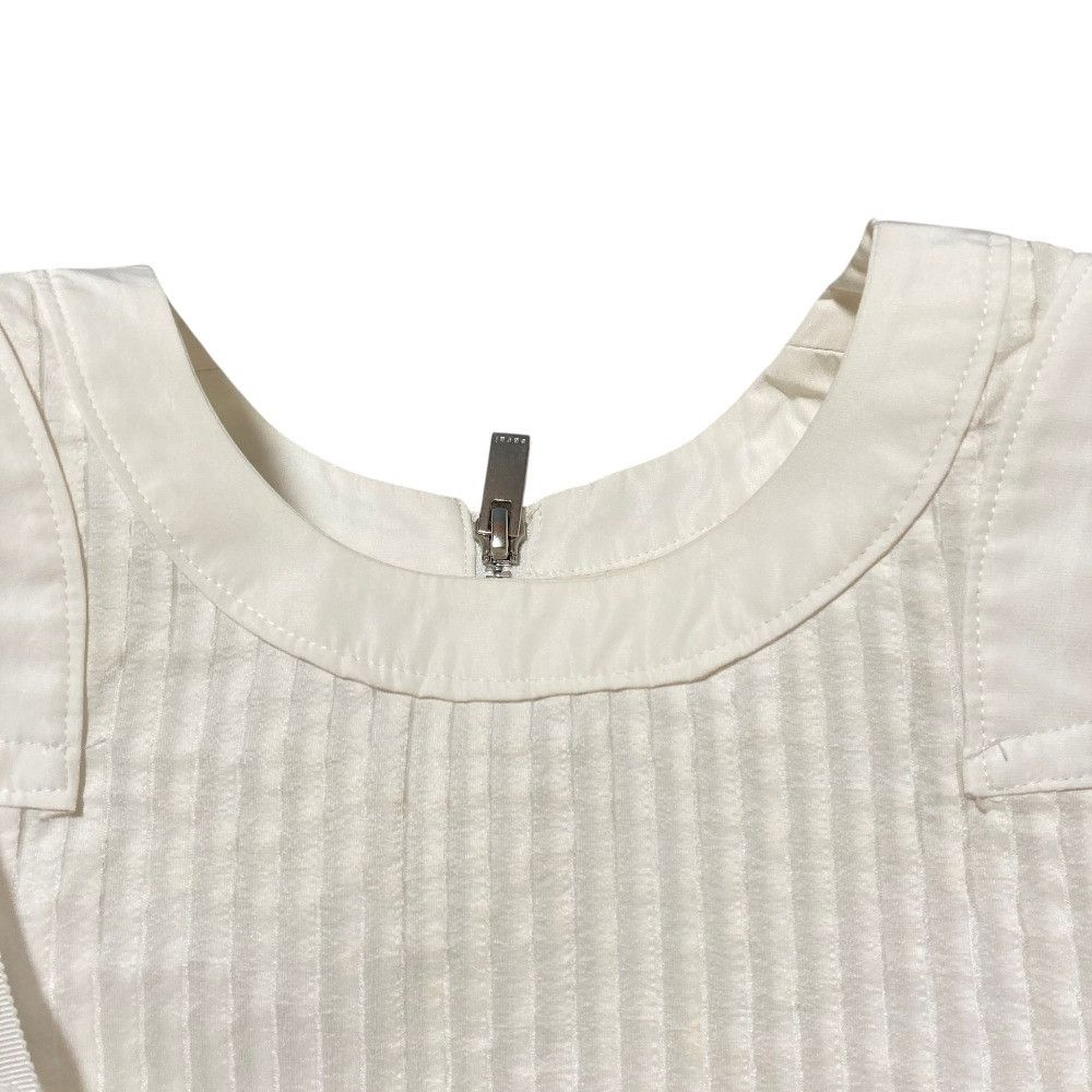 Sacai Sacai Sacai Lace Panel Silk Chiffon Blouse Textile Tops 16-02575 DUTY FREE for USA Size ONE SIZE - 7 Thumbnail