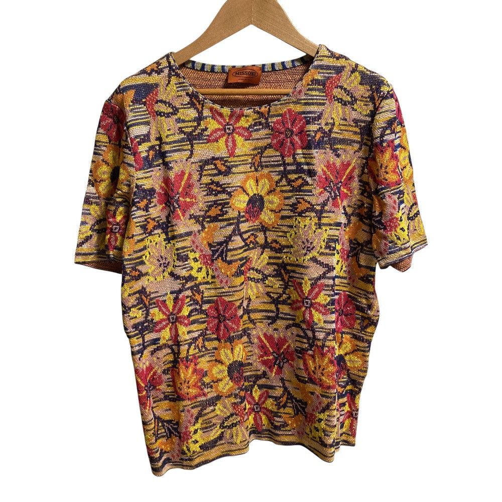 Missoni Missoni Missoni Flower Jacquard Knit Setup Textile Tops DUTY FREE for USA Size ONE SIZE - 2 Thumbnail