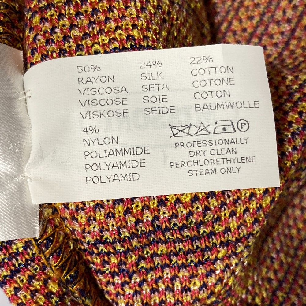 Missoni Missoni Missoni Flower Jacquard Knit Setup Textile Tops DUTY FREE for USA Size ONE SIZE - 8 Thumbnail