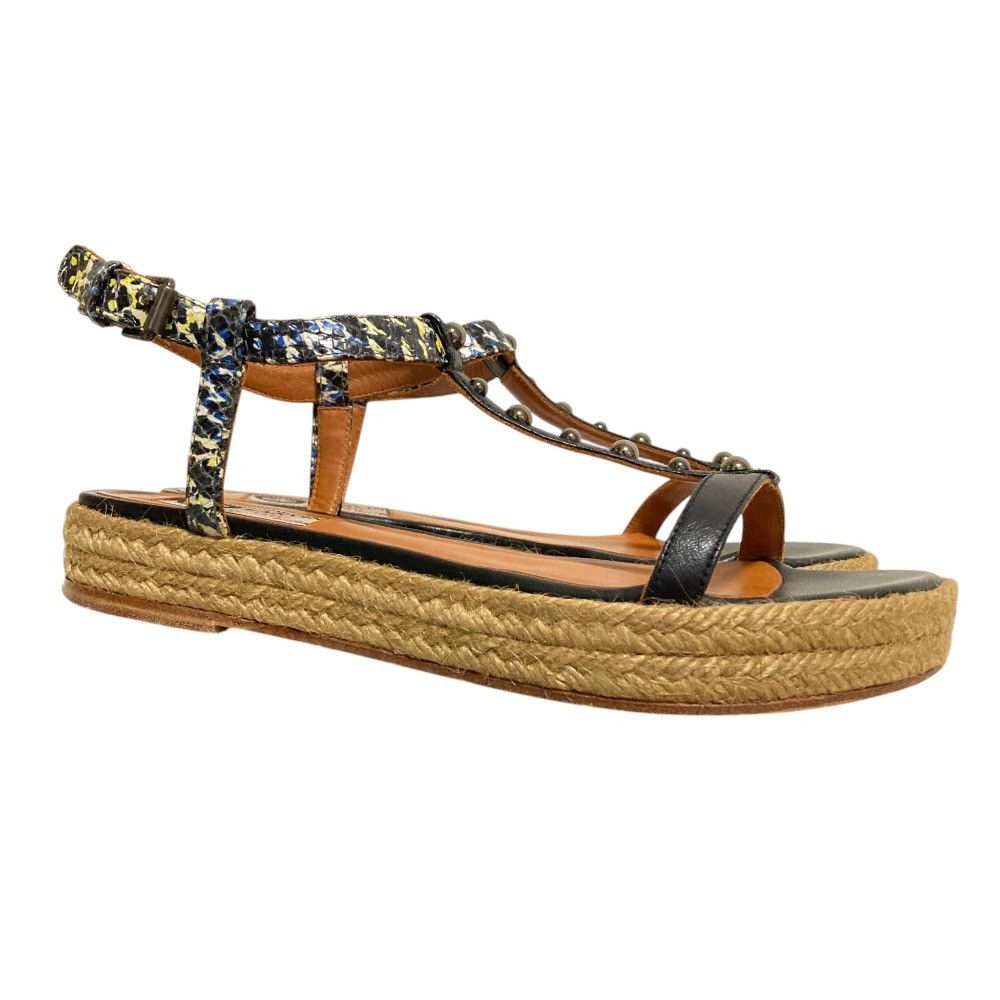 Lanvin Lanvin Lanvin Espadrille Stud Sandals Textile Shoes DUTY FREE for USA Size ONE SIZE - 4 Thumbnail