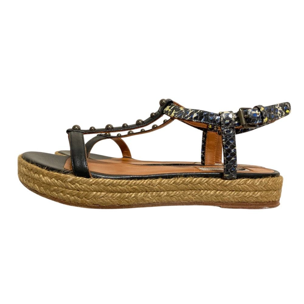 Lanvin Lanvin Lanvin Espadrille Stud Sandals Textile Shoes DUTY FREE for USA Size ONE SIZE - 2 Thumbnail