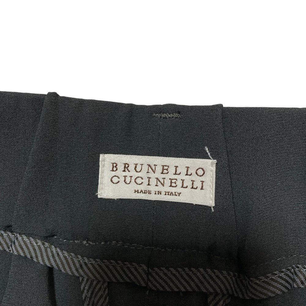 Brunello Cucinelli Brunello Cucinelli Brunello Cucinelli Silk Tapered Pants Textile Pants DUTY FREE for USA Size ONE SIZE - 4 Thumbnail