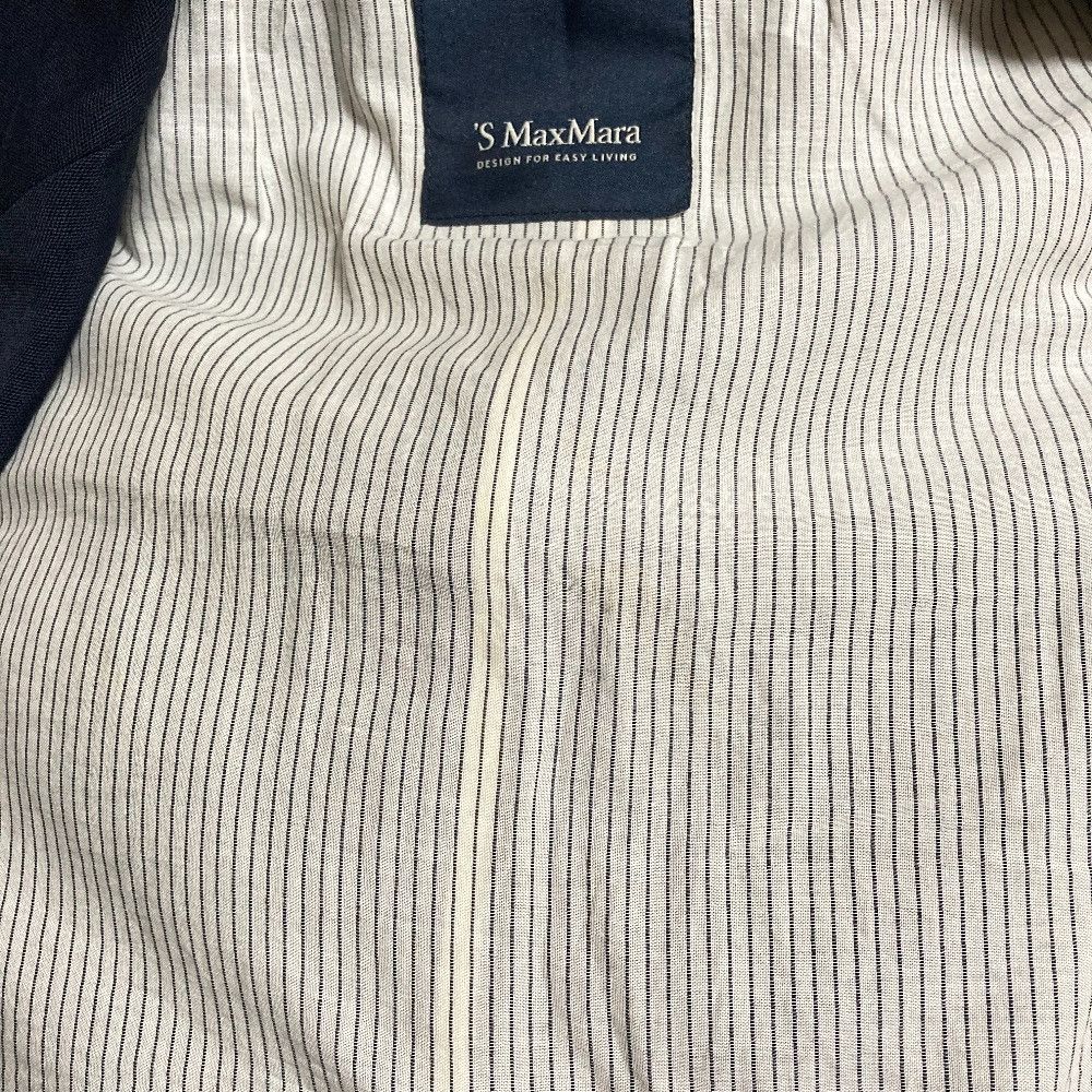 Max Mara Max Mara 'S Max Mara Linen Blend Long Gilet Textile Outerwear DUTY FREE for USA Size ONE SIZE - 12 Thumbnail