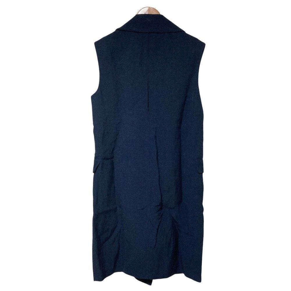 Max Mara Max Mara 'S Max Mara Linen Blend Long Gilet Textile Outerwear DUTY FREE for USA Size ONE SIZE - 2 Thumbnail