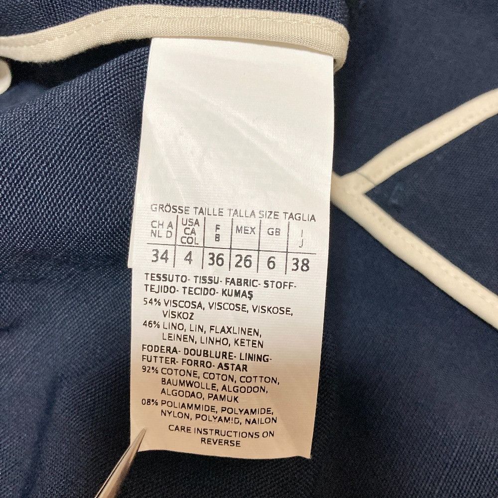 Max Mara Max Mara 'S Max Mara Linen Blend Long Gilet Textile Outerwear DUTY FREE for USA Size ONE SIZE - 7 Thumbnail