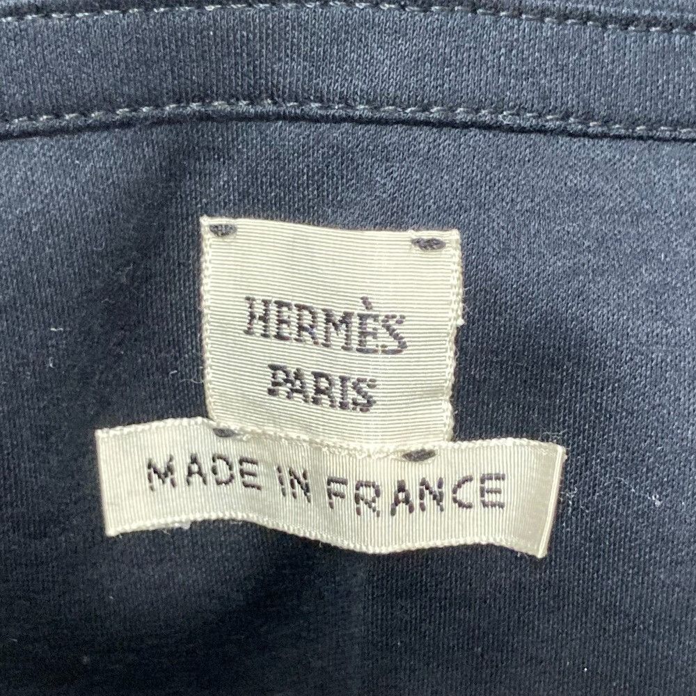 Hermes Hermes Hermes Embroidered Pocket Crewneck T Shirt Textile T-Shirts DUTY FREE for USA Size ONE SIZE - 4 Thumbnail
