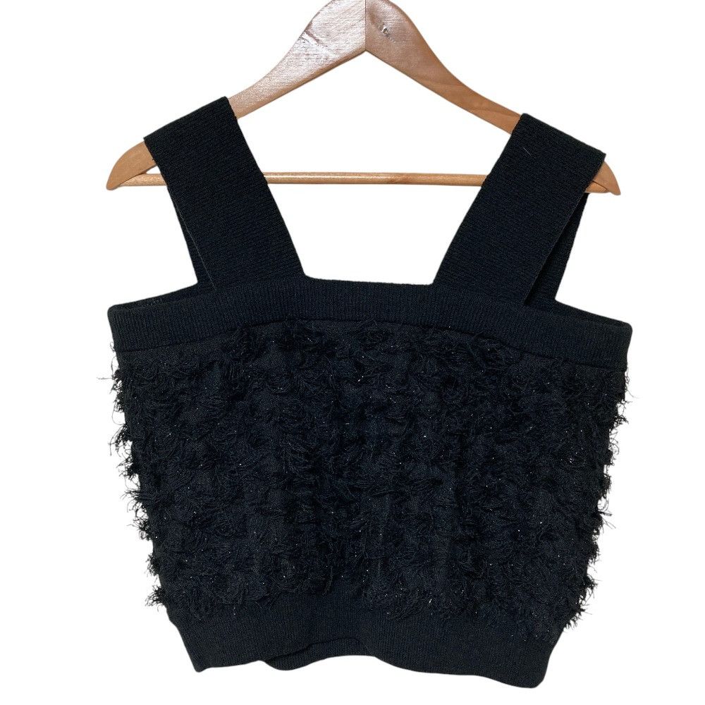 Other Other Grace Continental Fringe Knit Bustier Textile Tops 0125148122 DUTY FREE for USA Size ONE SIZE - 2 Thumbnail