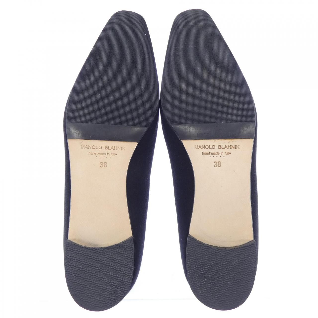 Manolo Blahnik Manolo Blahnik Manolo Blahnik Leather Pumps Leather Shoes DUTY FREE for USA Size ONE SIZE - 4 Thumbnail