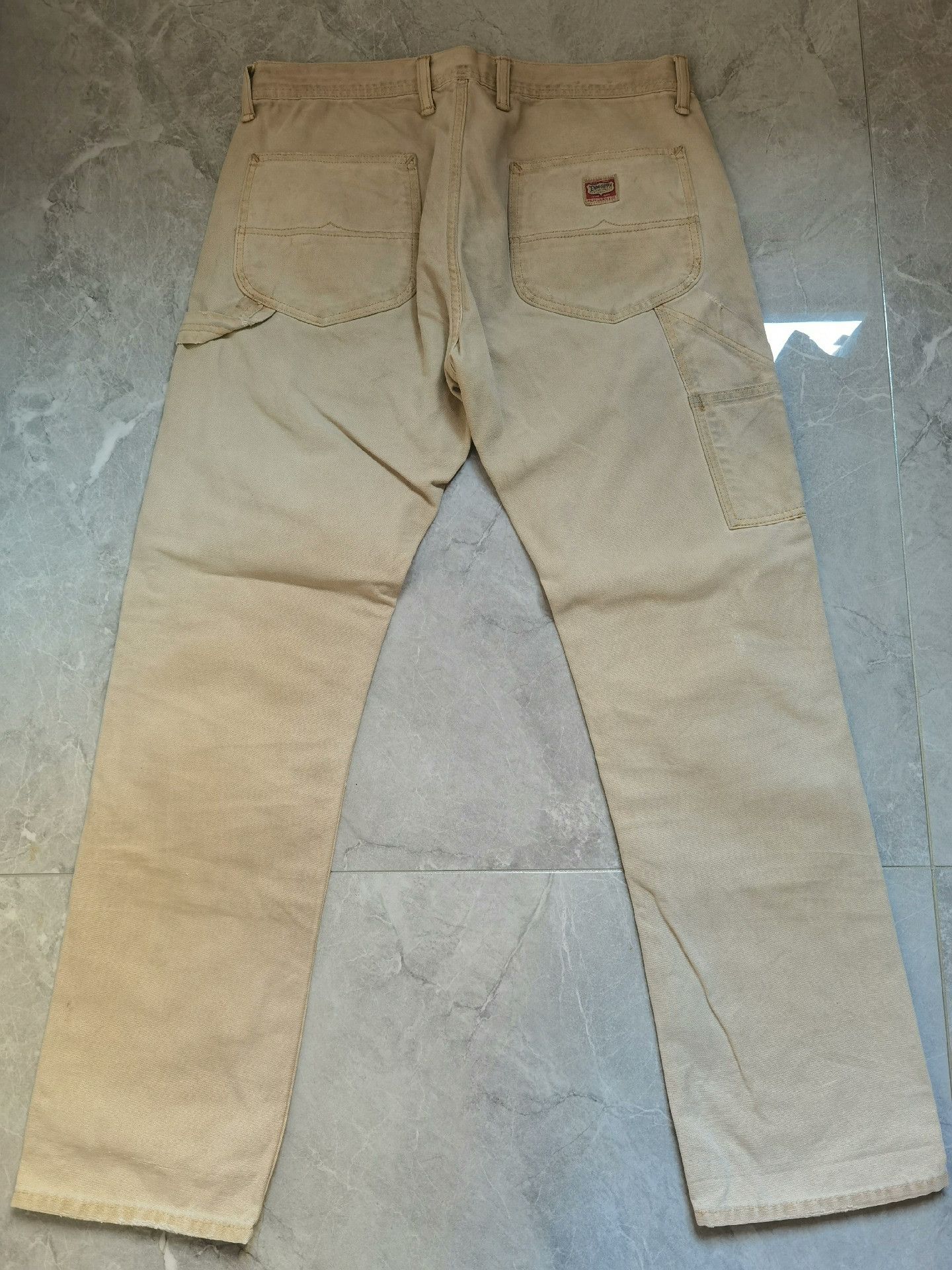 RRL Ralph Lauren Ralph Lauren Extreme Distressed Work Pants Size US 30 / EU 46 - 2 Thumbnail