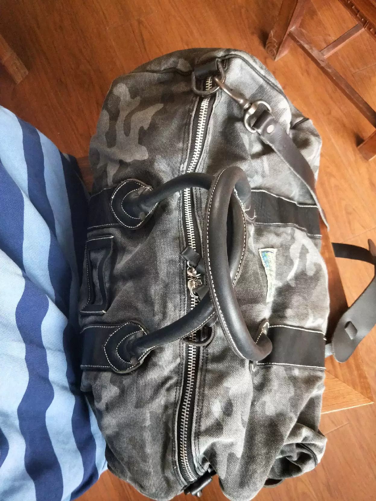 RRL Ralph Lauren RRL Ralph Lauren Camouflage Travel Bag Size ONE SIZE - 8 Thumbnail