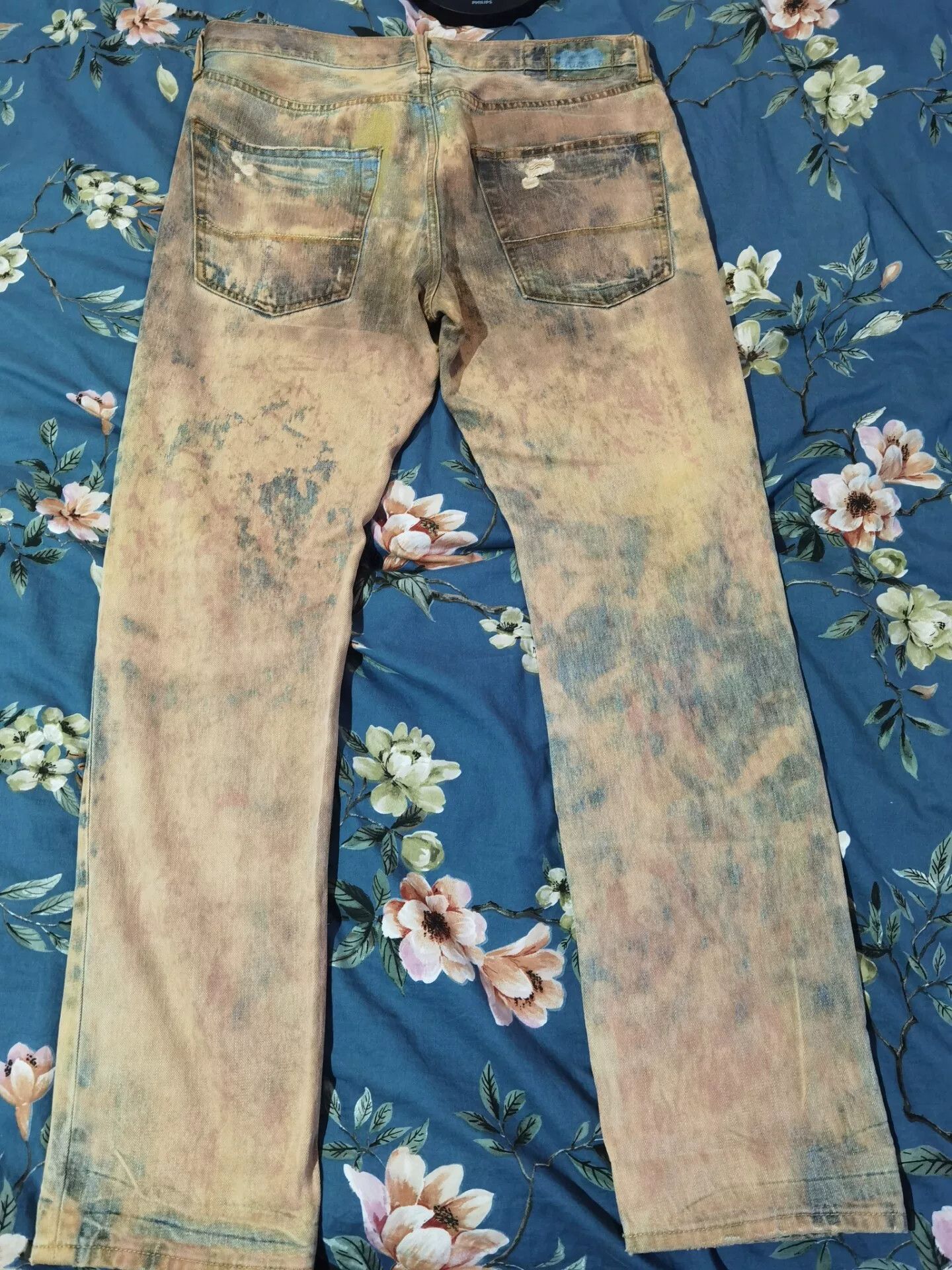 RRL Ralph Lauren Abercrombie Extreme Distressed Jeans Size US 30 / EU 46 - 6 Thumbnail