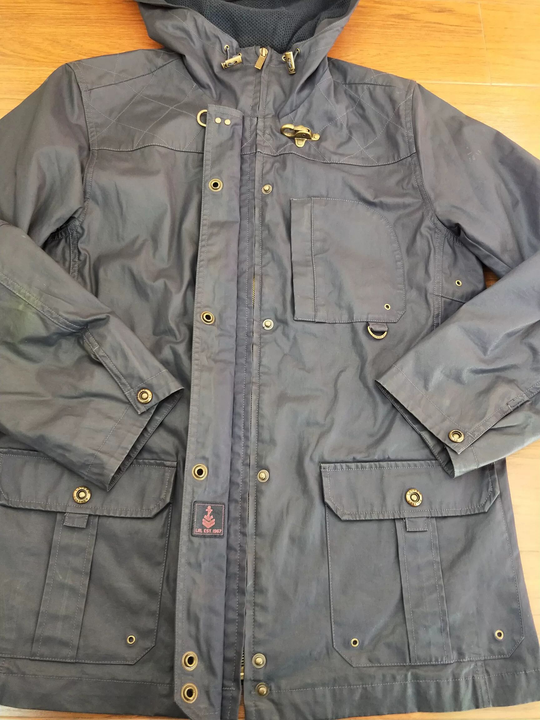 RRL Ralph Lauren RRL Ralph Lauren Coated Outdoor Jacket Size US M / EU 48-50 / 2 - 4 Thumbnail