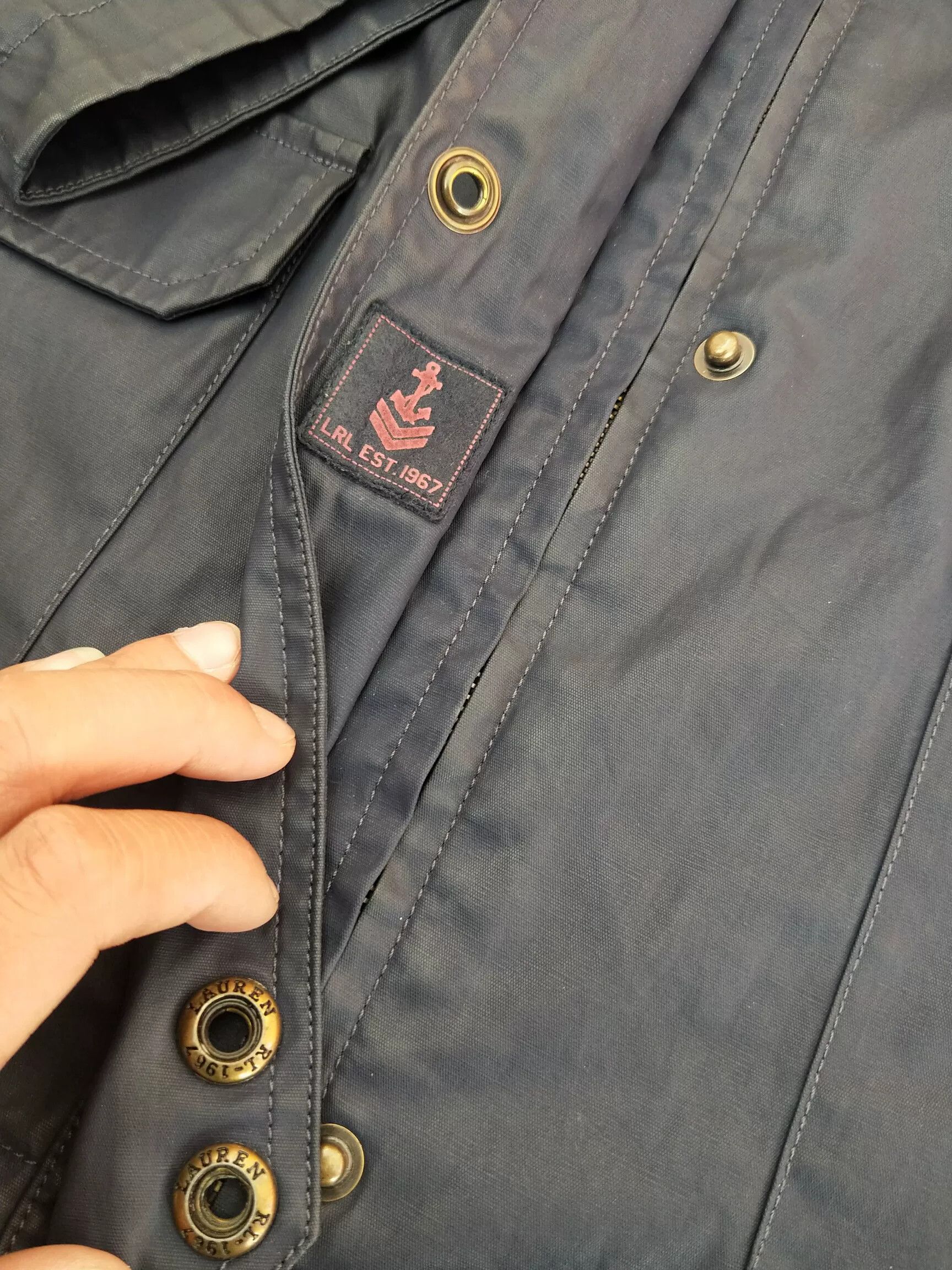 RRL Ralph Lauren RRL Ralph Lauren Coated Outdoor Jacket Size US M / EU 48-50 / 2 - 5 Thumbnail