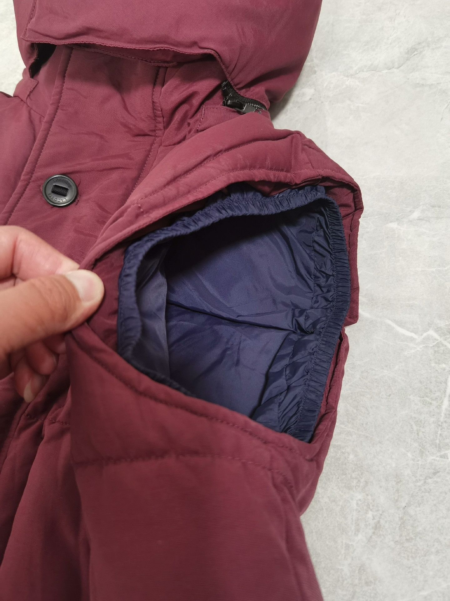 Lacoste Lacoste Vintage Rust Red Hooded Vest Size US M / EU 48-50 / 2 - 7 Thumbnail