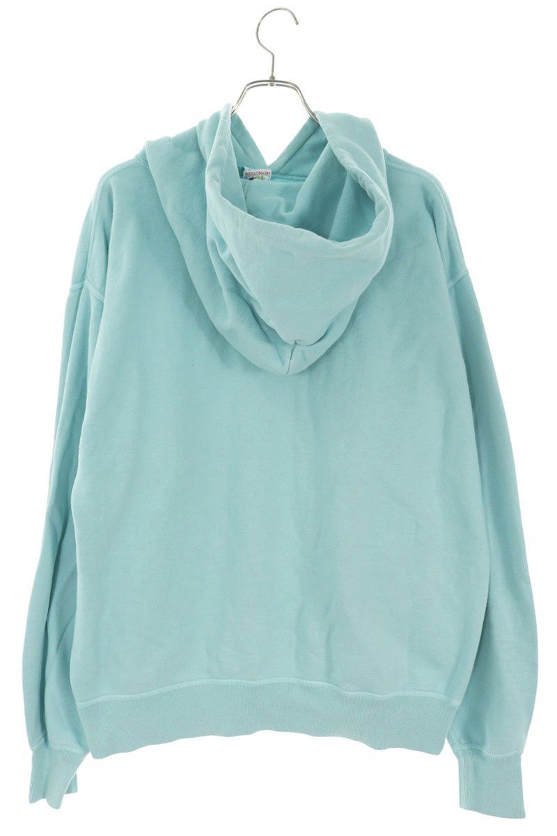 Saint Michael SAINT MICHAEL Logo Print Cotton Hoodie Light Blue Size XL Size US XL / EU 56 / 4 - 2 Thumbnail