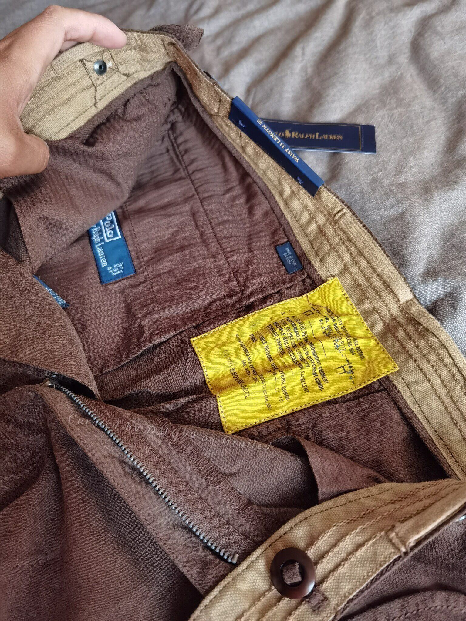 RRL Ralph Lauren Polo Ralph Lauren Cargo Parachute Pants Size US 30 / EU 46 - 2 Thumbnail