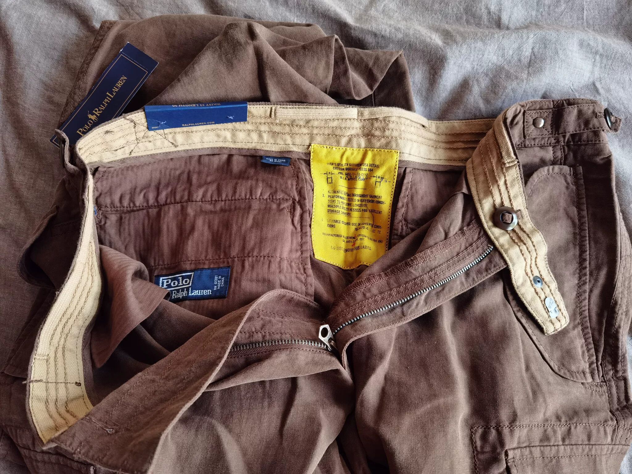 RRL Ralph Lauren Polo Ralph Lauren Cargo Parachute Pants Size US 30 / EU 46 - 5 Thumbnail