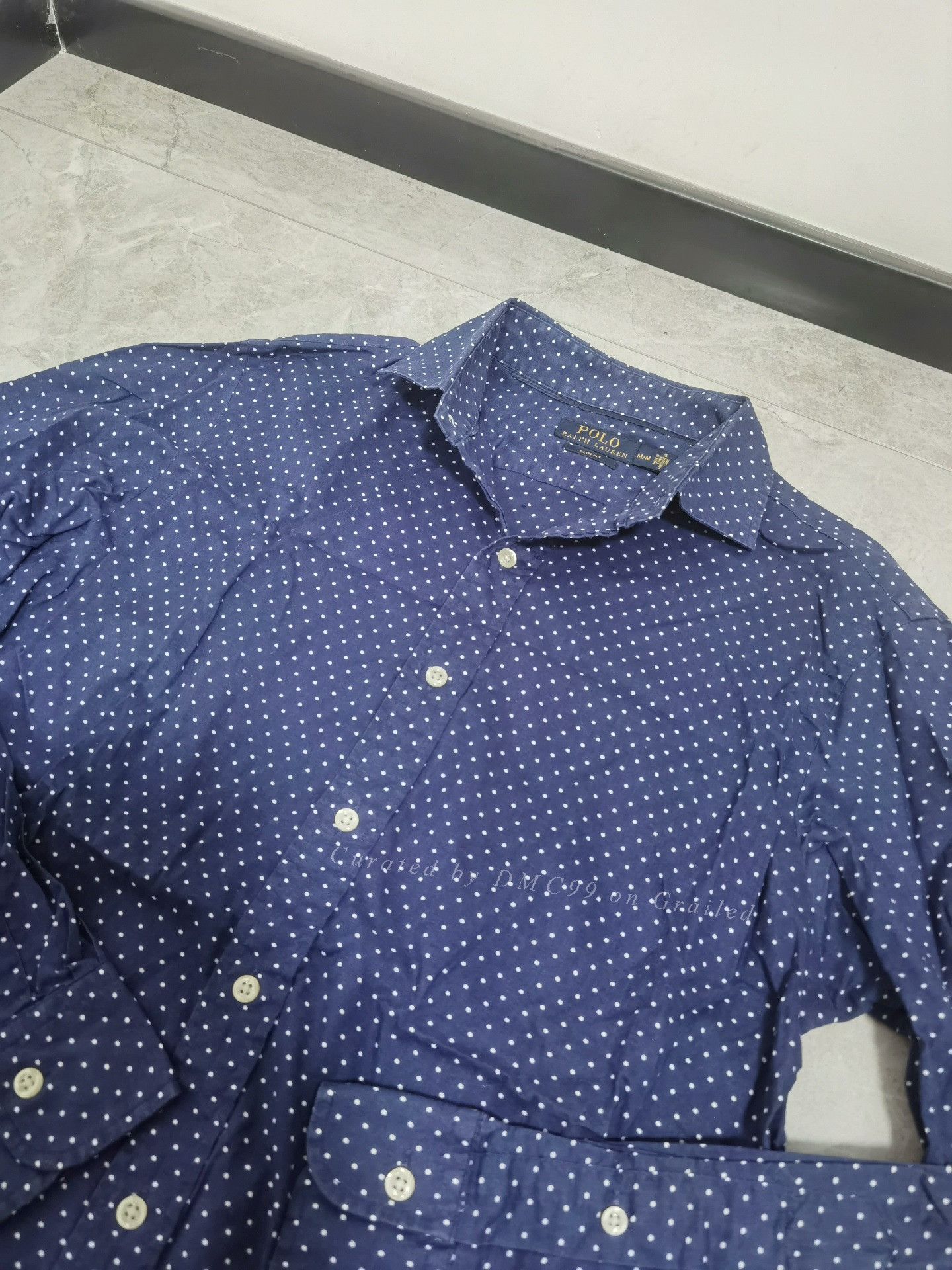 RRL Ralph Lauren RRL Ralph Lauren Indigo Star Shirt Size US M / EU 48-50 / 2 - 2 Thumbnail