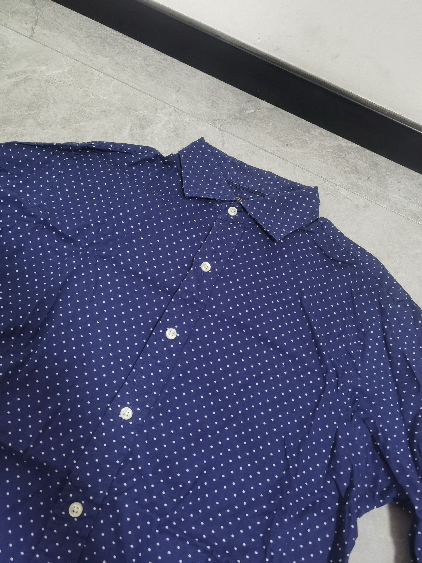 RRL Ralph Lauren RRL Ralph Lauren Indigo Star Shirt Size US M / EU 48-50 / 2 - 3 Thumbnail