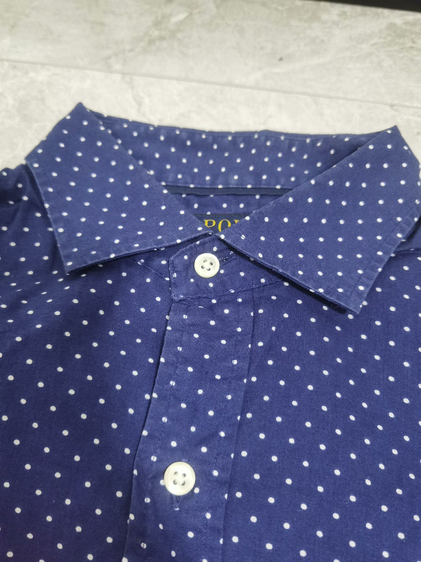 RRL Ralph Lauren RRL Ralph Lauren Indigo Star Shirt Size US M / EU 48-50 / 2 - 5 Thumbnail