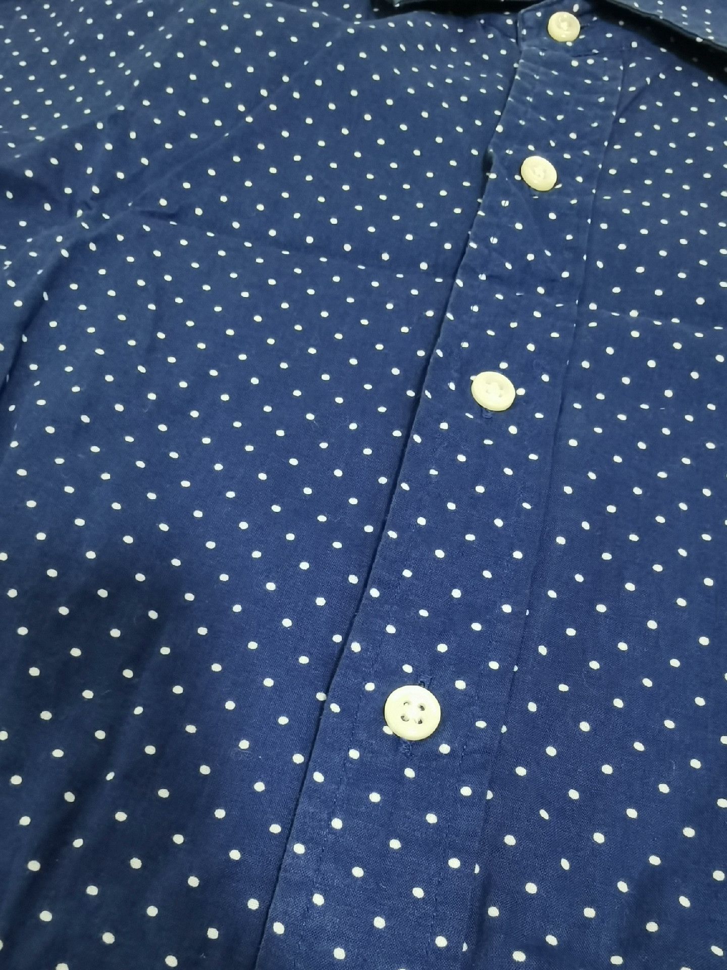 RRL Ralph Lauren RRL Ralph Lauren Indigo Star Shirt Size US M / EU 48-50 / 2 - 7 Thumbnail
