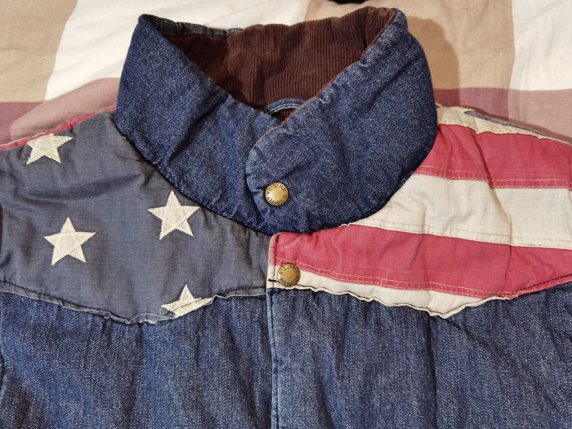 RRL Ralph Lauren RRL Ralph Lauren Denim Quilted Vest Size US M / EU 48-50 / 2 - 3 Thumbnail