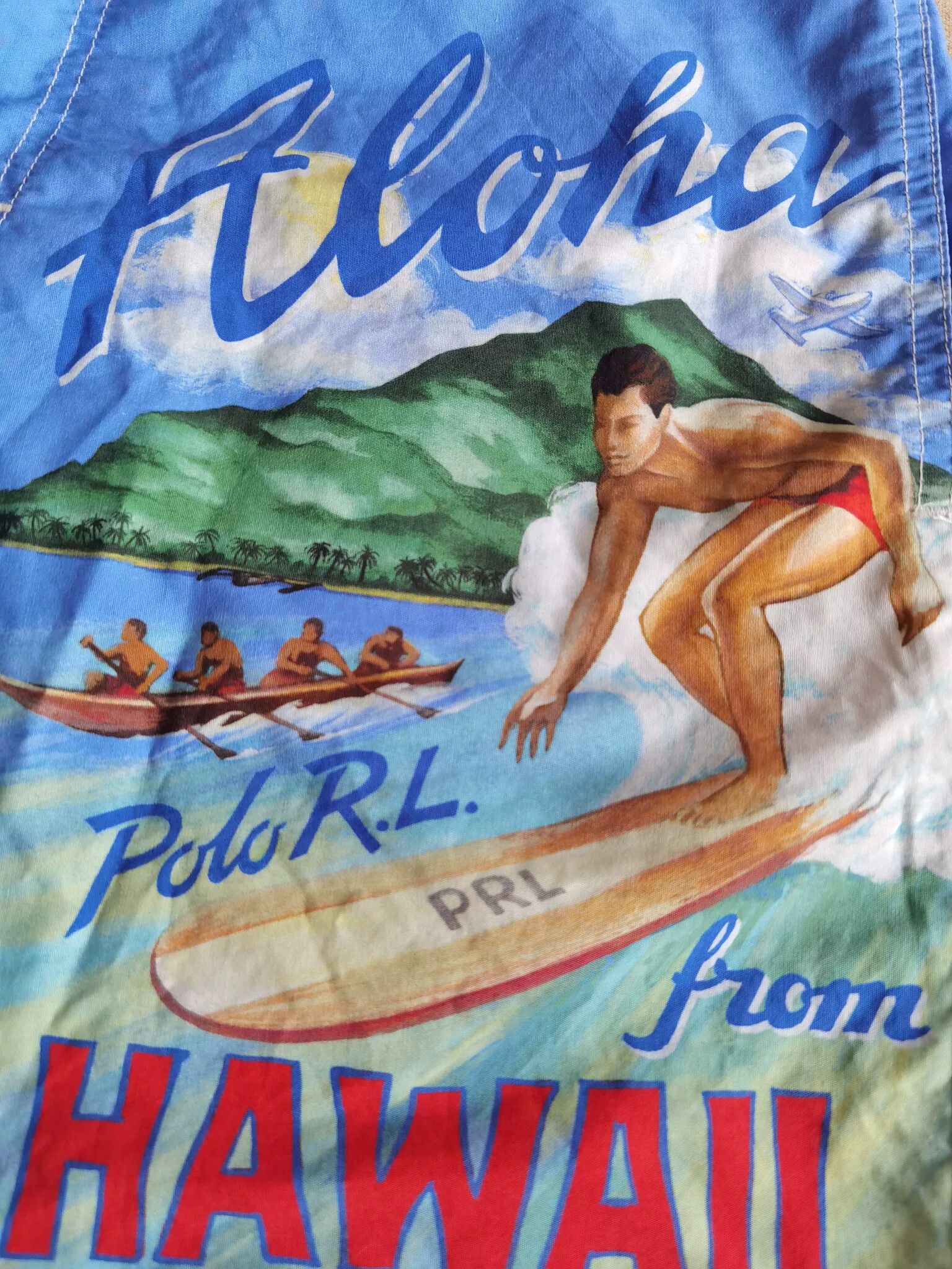 RRL Ralph Lauren RRL Nautical Series Surf Shorts Size US 32 / EU 48 - 3 Thumbnail
