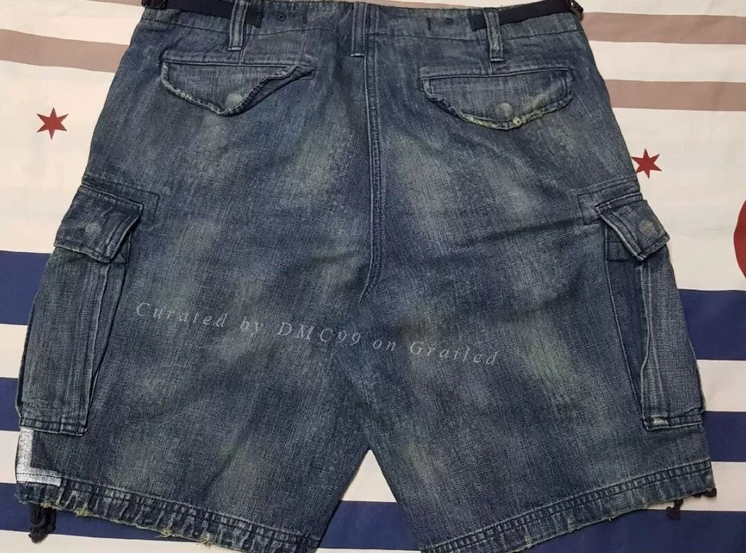 RRL Ralph Lauren Ralph Lauren Distressed Denim Shorts Size US 30 / EU 46 - 2 Thumbnail