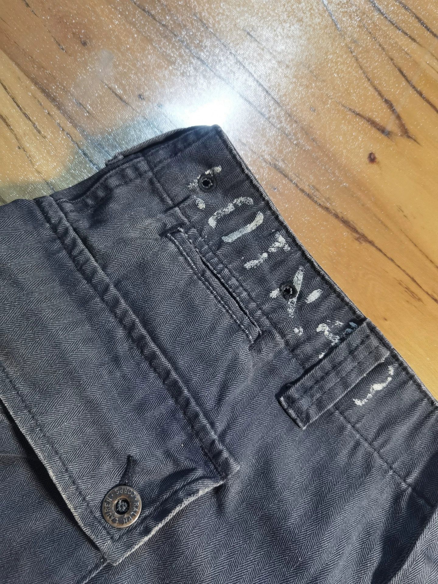 RRL Ralph Lauren RRL Ralph Lauren Vintage Distressed Blue Shorts Size US 30 / EU 46 - 3 Thumbnail