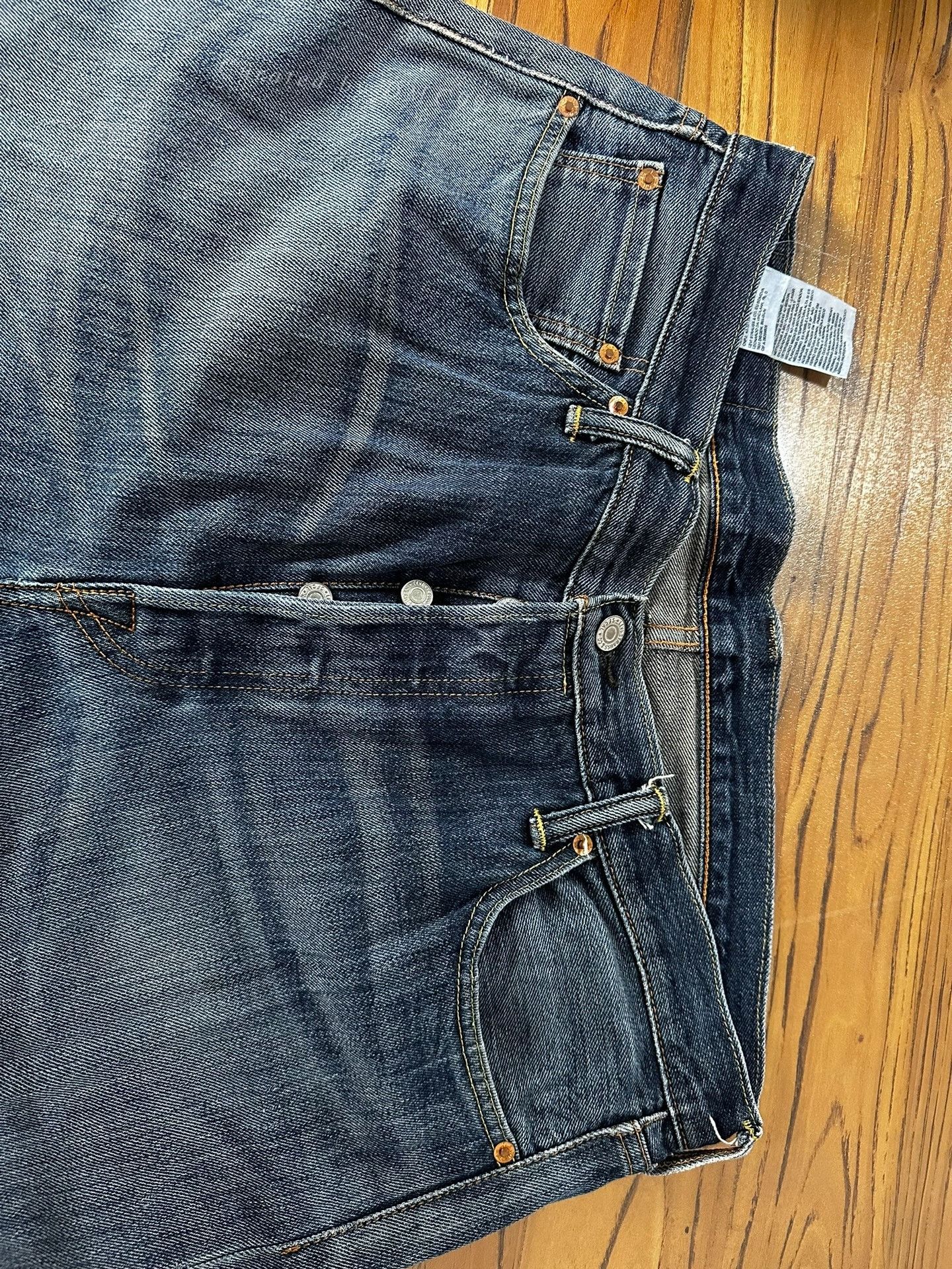 Levi's Levi's 501 Distressed Washed Jeans Size US 36 / EU 52 - 6 Thumbnail