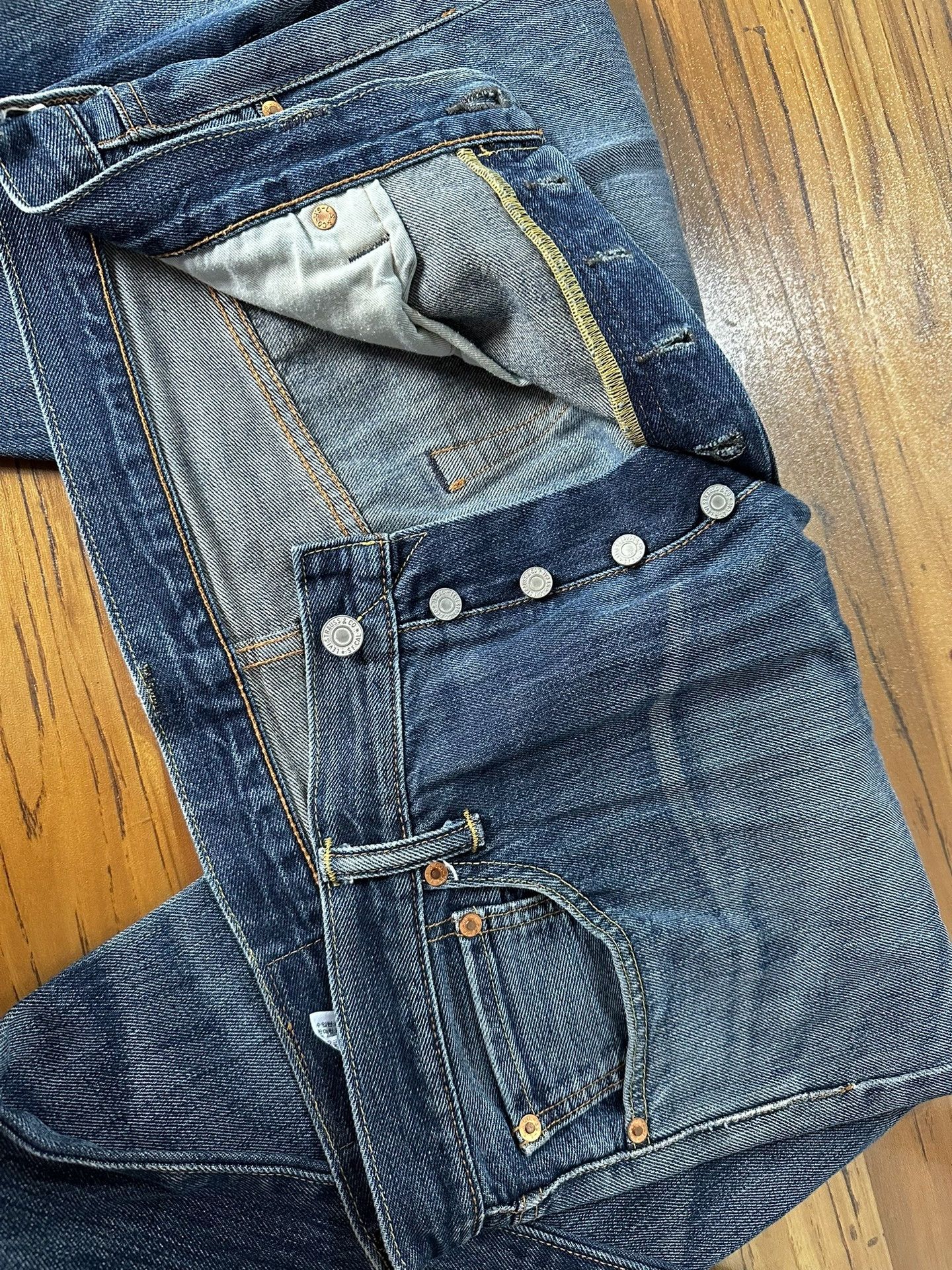 Levi's Levi's 501 Distressed Washed Jeans Size US 36 / EU 52 - 8 Thumbnail