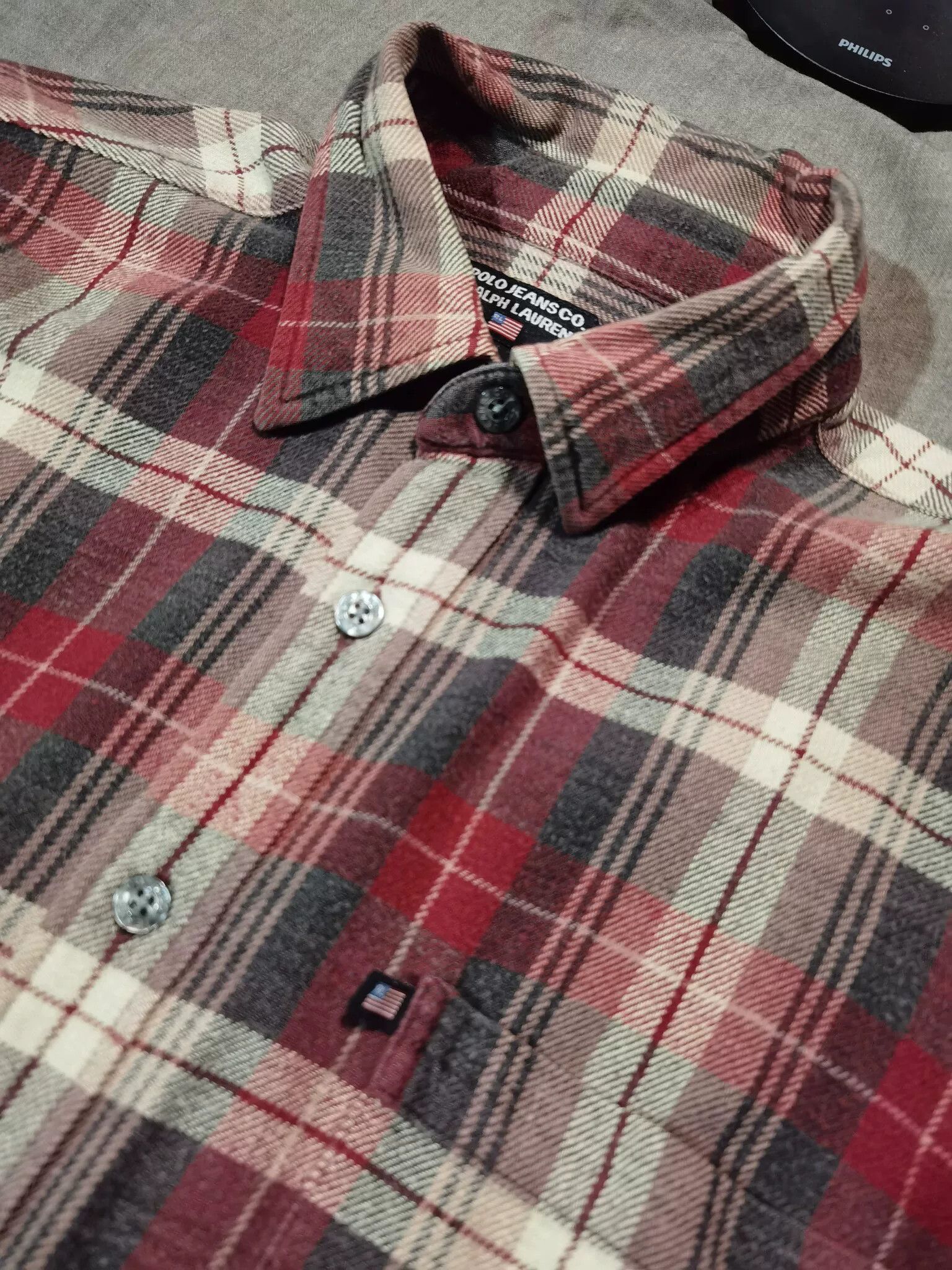 RRL Ralph Lauren RRL Ralph Lauren Western Plaid Shirt Size US M / EU 48-50 / 2 - 9 Thumbnail