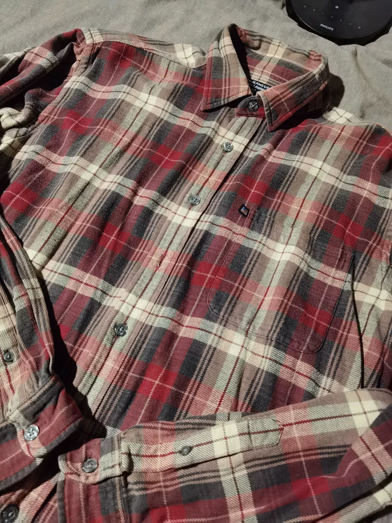 RRL Ralph Lauren RRL Ralph Lauren Western Plaid Shirt Size US M / EU 48-50 / 2 - 5 Thumbnail