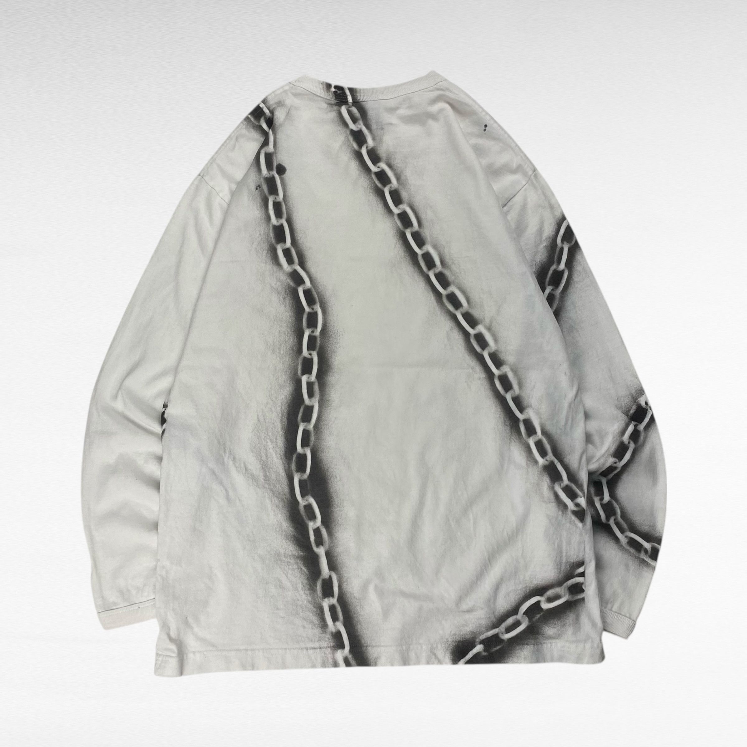 Stussy Stussy x RAN DMC Long Sleeve T-Shirt White Size M Size US M / EU 48-50 / 2 - 2 Thumbnail