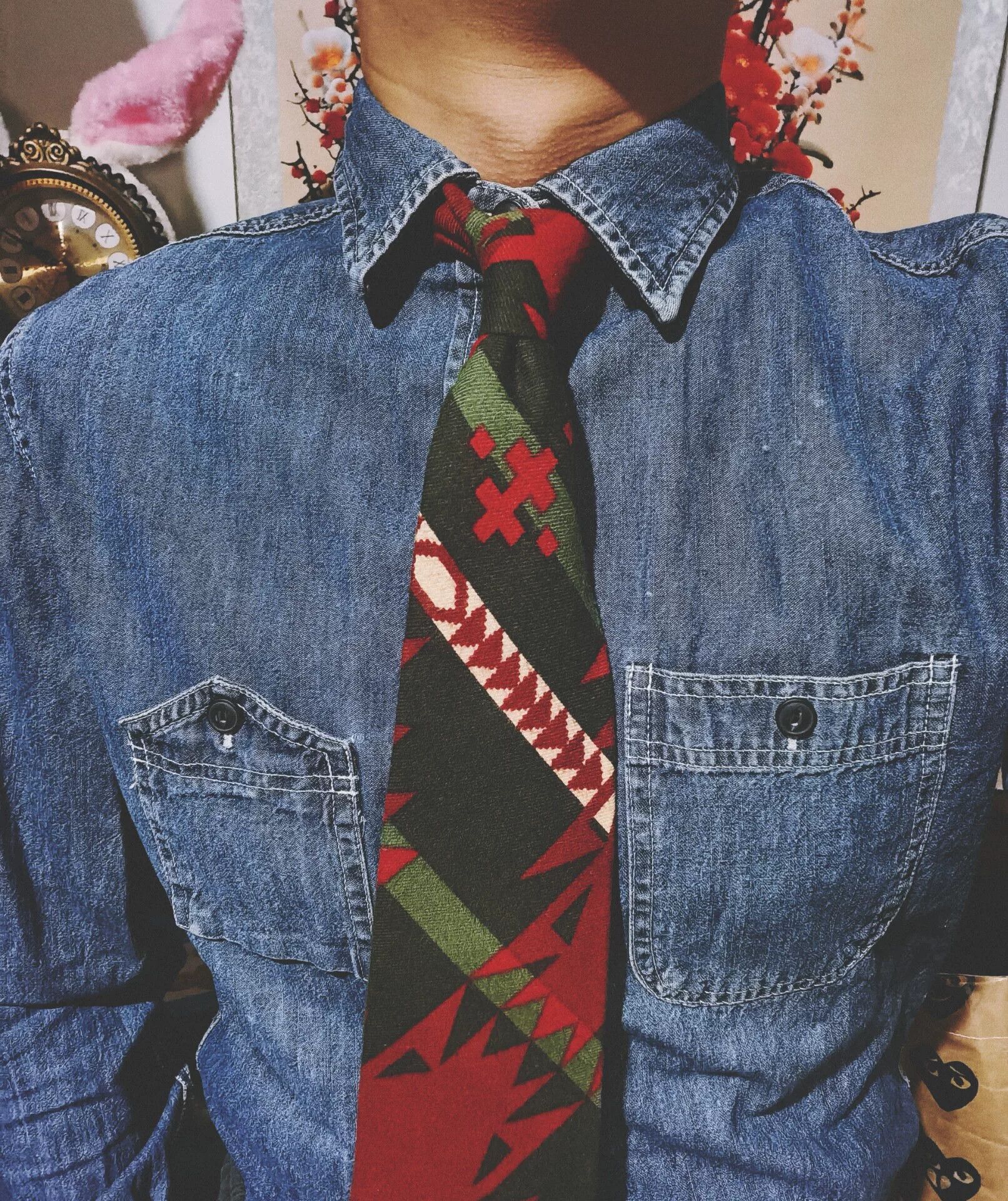 RRL Ralph Lauren Ralph Lauren RRL Distressed Denim Shirt Jacket Size US M / EU 48-50 / 2 - 9 Thumbnail