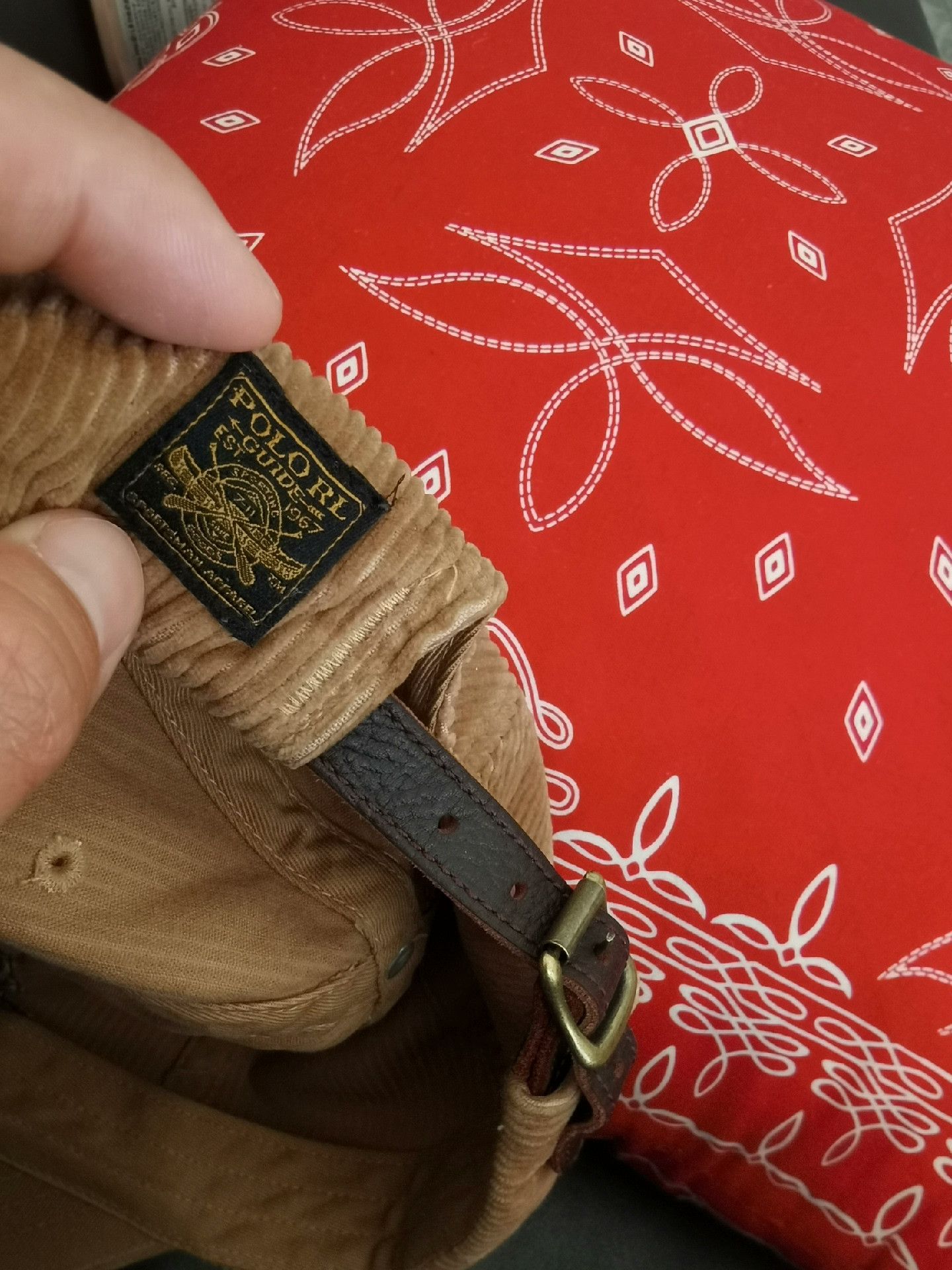 RRL Ralph Lauren Ralph Lauren Duck Corduroy Cap Size ONE SIZE - 7 Thumbnail