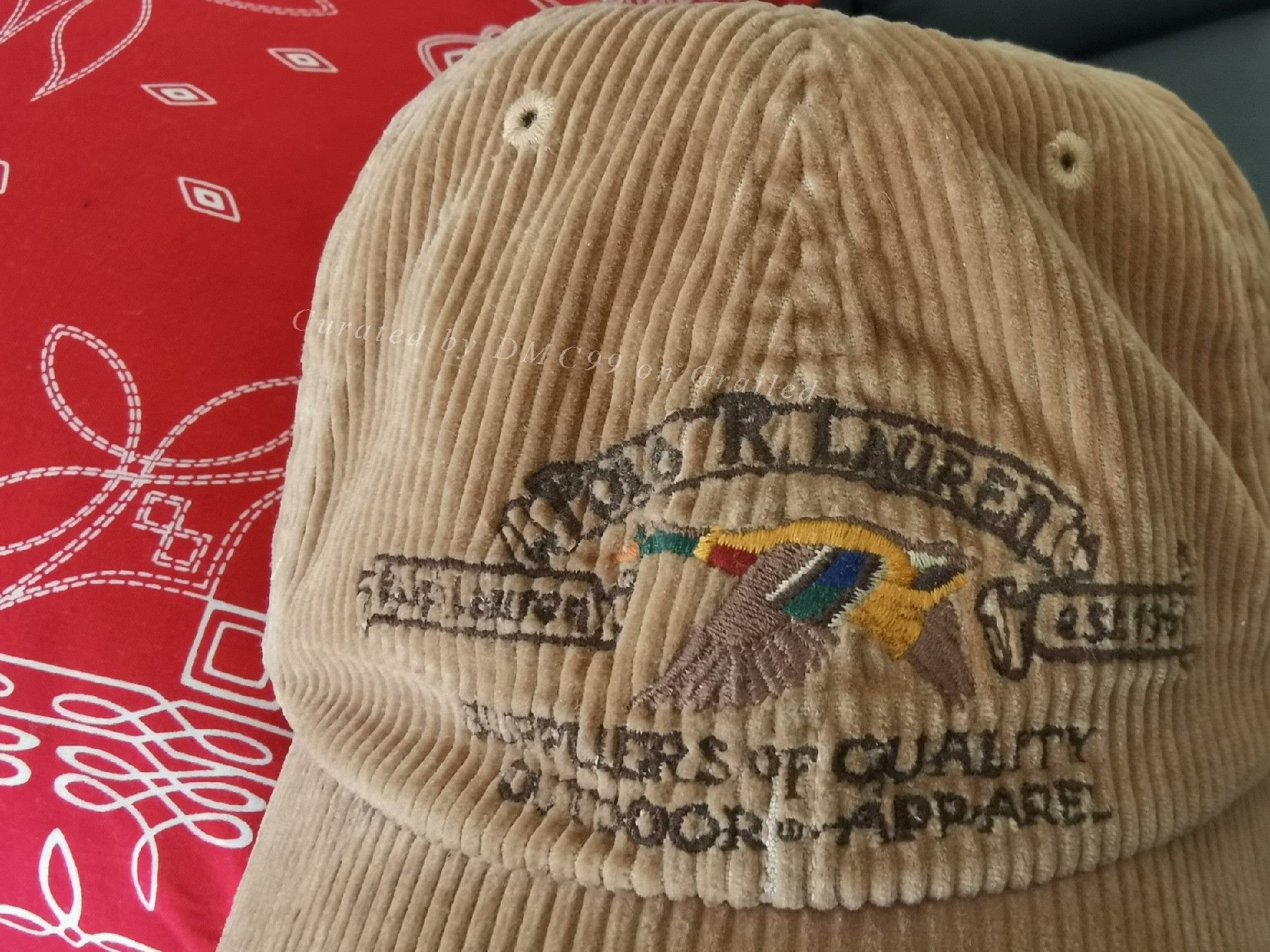 RRL Ralph Lauren Ralph Lauren Duck Corduroy Cap Size ONE SIZE - 2 Thumbnail